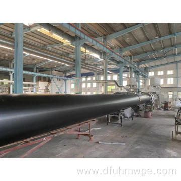 Low temperature resistance drainage UHMWPE pipe